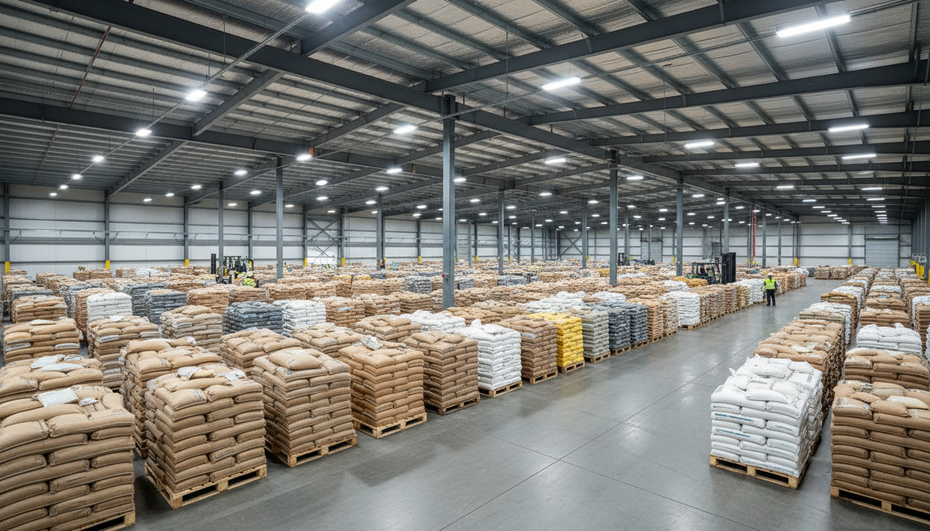 Commodity warehouse facility